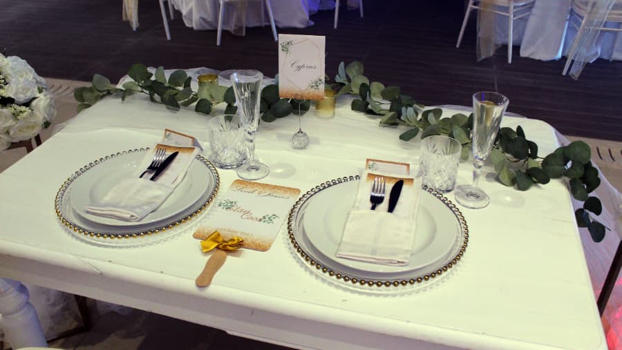 Wedding Menus